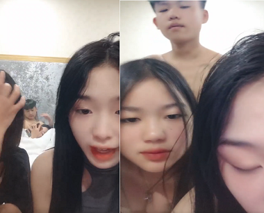 Ba em gái đăng clip 