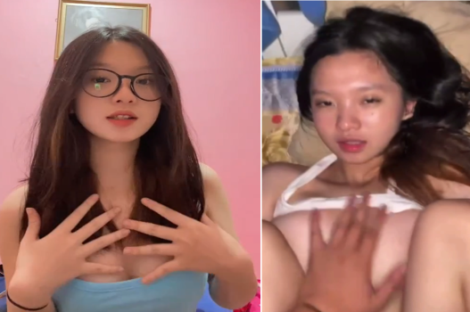 Bắt ny dạng háng mồm ngậm quần lót