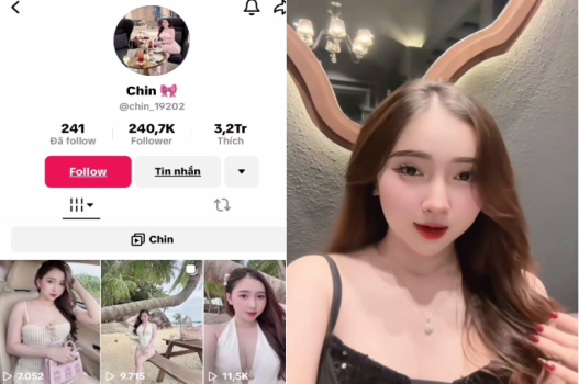 Chin TikTok bị đụ há mồm mê mẩn
