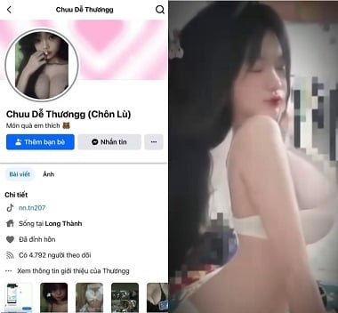 Chu có bộ ngực lớn và hông đầy đặn