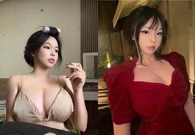Em gái xinh đẹp hấp dẫn thích chơi đùa