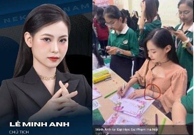 Đồ tên cô giáo ĐHSP Lê Minh Anh
