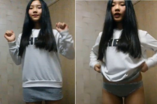 Em gái gợi cảm quyến rũ trên sàn nhảy