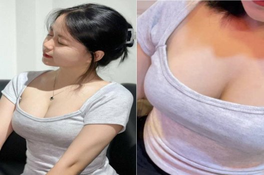 Em nữ sinh ngực khủng được bạn trai yêu chiều chu đáo