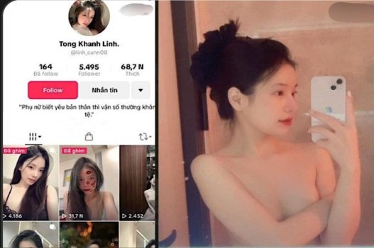 Full clip sex Tống Khánh Linh xinh quyến rũ