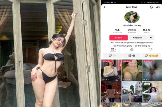 Chịch cô Tiktok xinh đẹp thích thử tư thế làm tình mới